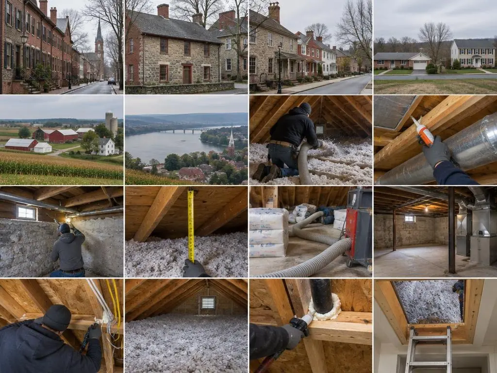 Attic Insulation & Air Sealing in Lancaster, PA