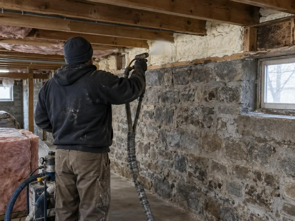 Basement & Rim Joist Insulation in Lancaster, PA