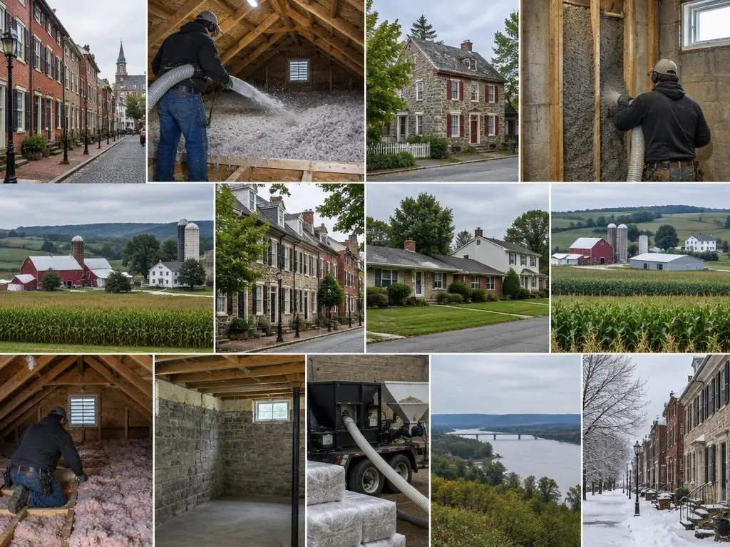 Blown-In & Dense-Pack Insulation in Lancaster, PA