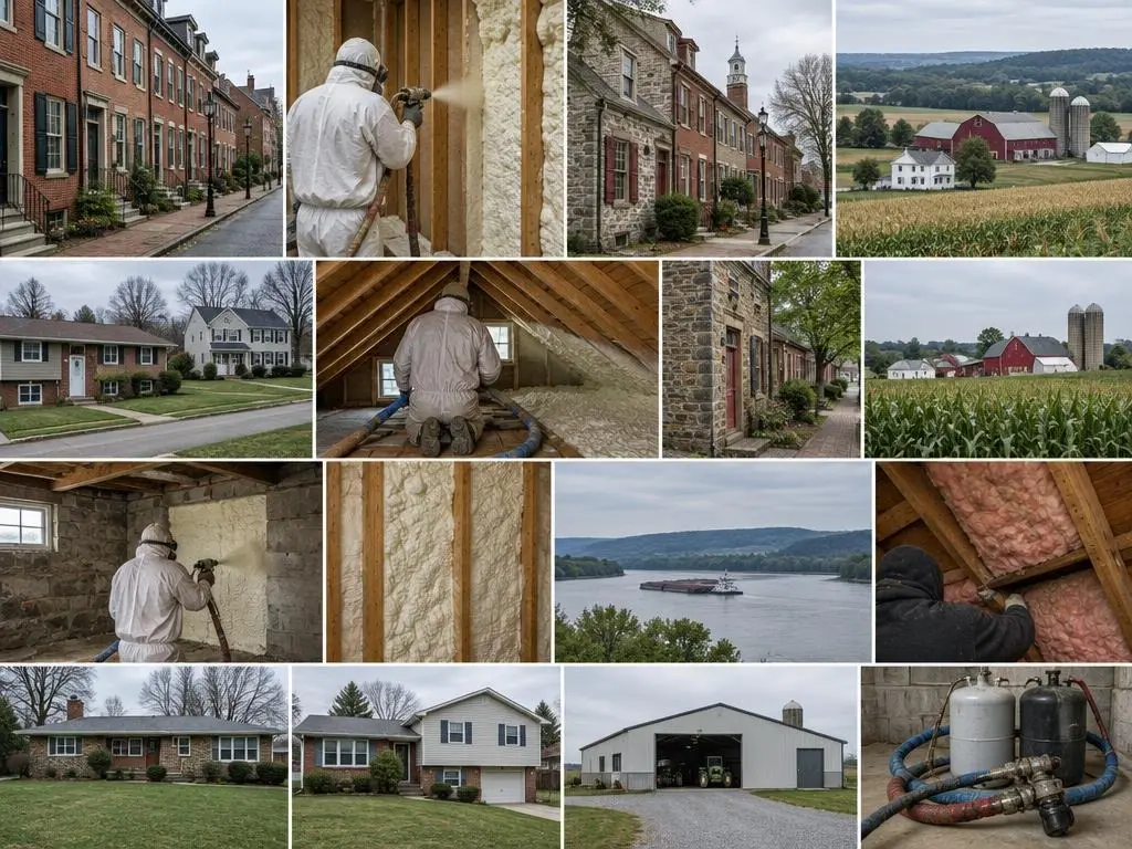 Spray Foam Insulation in Lancaster, PA